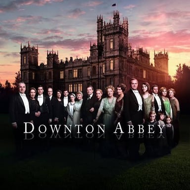 A promotional scene from the television series Downton Abbey.