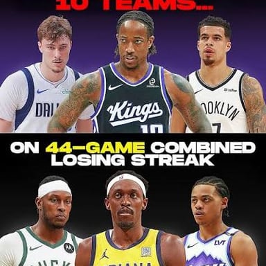 A sports scene illustrating a team deliberately losing a game.
