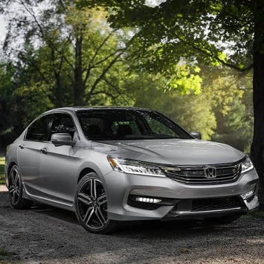 A Honda Accord sedan.