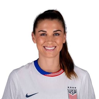 U.S. soccer player Alex Morgan.