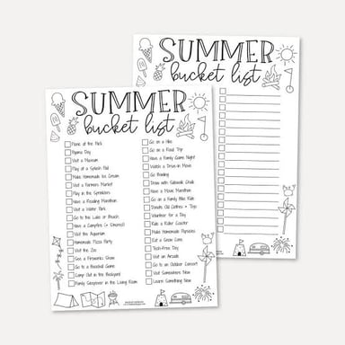 A checklist of activities marked as essential to do.