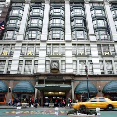 The Macy's department store building in Herald Square