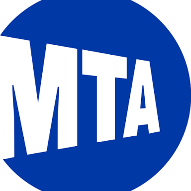 A New York City subway train representing the Metropolitan Transportation Authority.