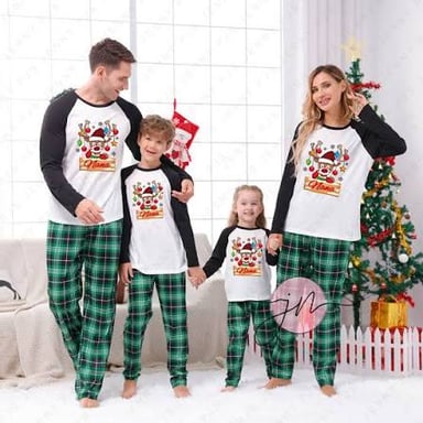 A matching pair of pajamas, illustrating the theme’s “PJs” initials.
