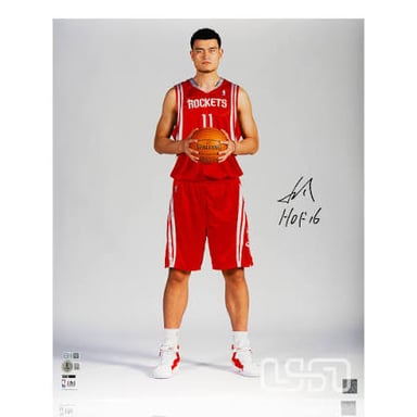 Yao Ming, the former Houston Rockets center and Basketball Hall of Famer.