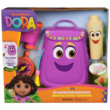 Dora the Explorer with her talking backpack