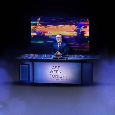 HBO branding associated with the television program Last Week Tonight with John Oliver.