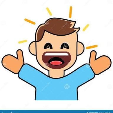 An illustration of a person giving an enthusiastic thumbs-up