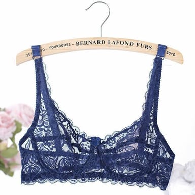 A bra, a supportive undergarment.