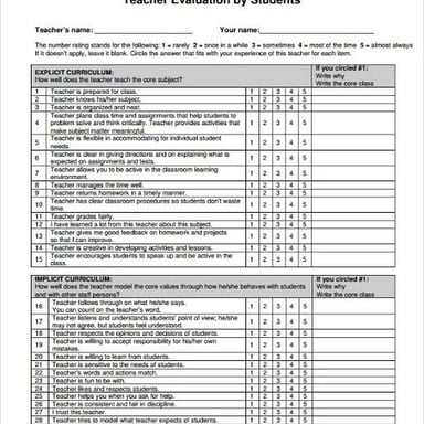 Assessment papers representing an evaluation.