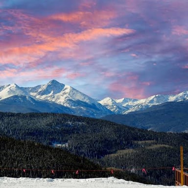 A dramatic mountain landscape that could inspire awe.