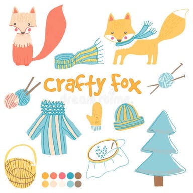 An illustration of a fox representing cleverness and craftiness.