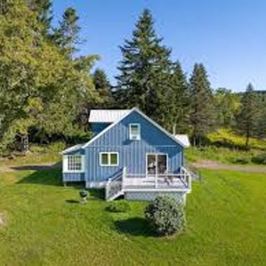 A secluded cabin in a peaceful natural setting