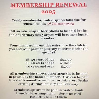 A person extending a membership for another year.