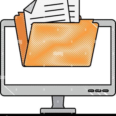 A computer file manager displaying a folder with several documents.