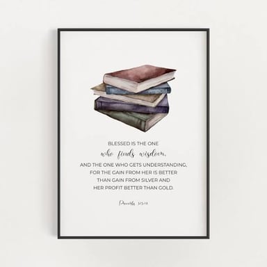 A book representing traditional wisdom and sayings