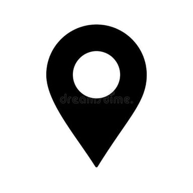 A location pin marking a specific place on a map