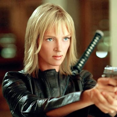 Uma Thurman portrays Beatrix Kiddo, the Bride, in the Kill Bill films.