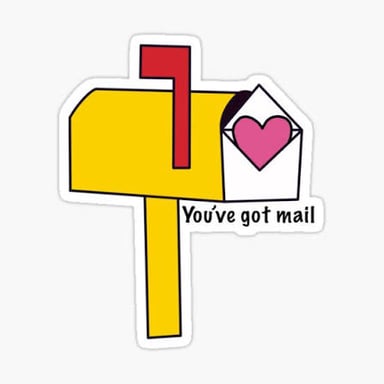 An AOL logo associated with the phrase “You’ve got mail.”