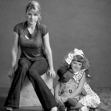 Jodie Sweetin as Stephanie Tanner in Full House.