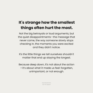 A person showing mild frustration at an everyday setback.