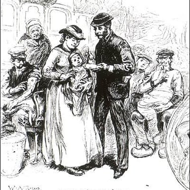 A historical medical illustration depicting smallpox.