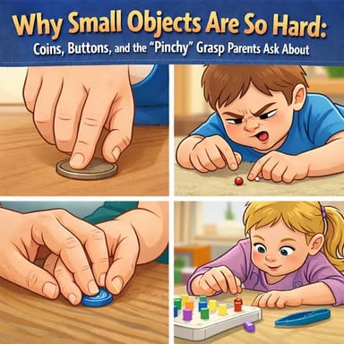 A small number of objects arranged together.