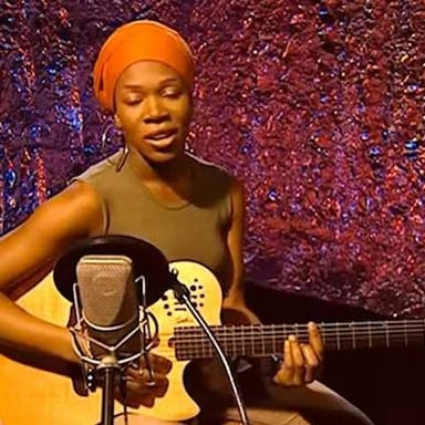 India.Arie performing on stage