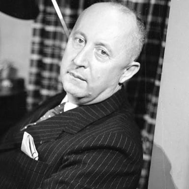 Christian Dior, the French fashion designer.