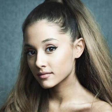Portrait of singer Ariana Grande