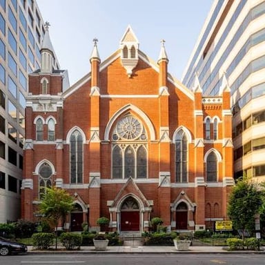 Exterior of an African Methodist Episcopal church