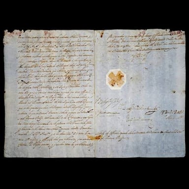A written decree representing an official order from a ruler.