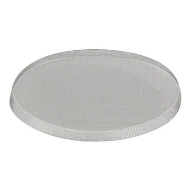 Fine metal mesh used in a sieve