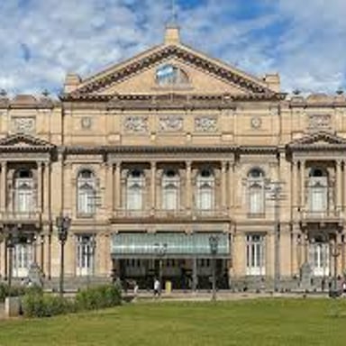 An opera performance inside Buenos Aires’s Teatro Colón