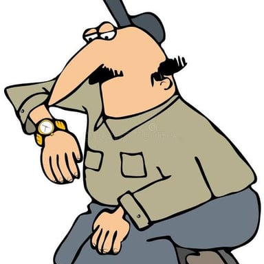 A person checks a wristwatch in a hurry.