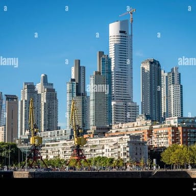 A cityscape of Buenos Aires, Argentina