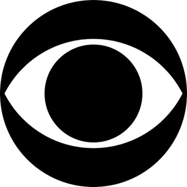 The CBS eye logo, associated with the American television network.