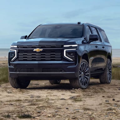 A Chevrolet Suburban sport utility vehicle.