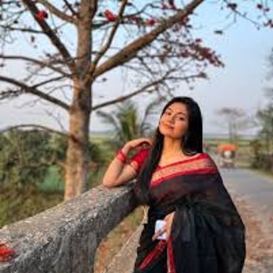 A Bangladeshi woman wearing a sari