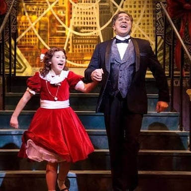 A stage production of Annie, the musical about a young orphan in New York.