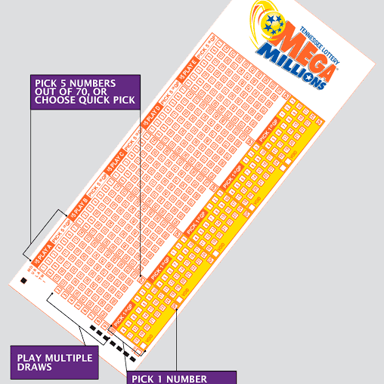Lottery tickets associated with major United States jackpot games