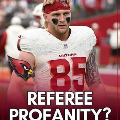 Trey McBride, the Arizona Cardinals tight end, on the football field.