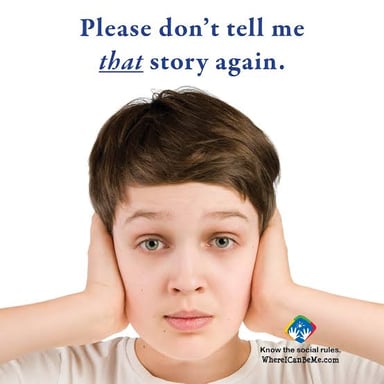 A person emphasizing a point while speaking in a conversation