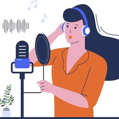 A music recording setup representing the closing section of a song