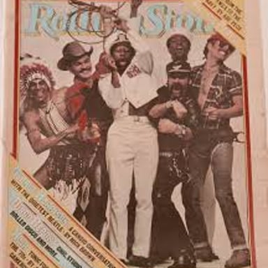 Magazine covers from People and Rolling Stone.
