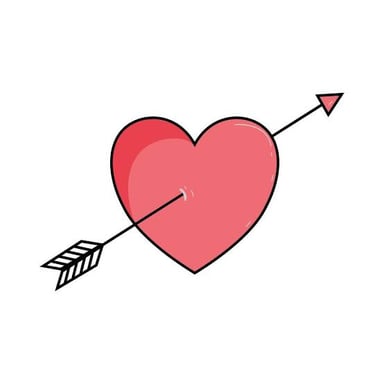 A heart symbol representing love and deep affection.