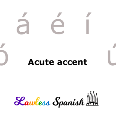 The Spanish word “tío,” with an accent over the i.