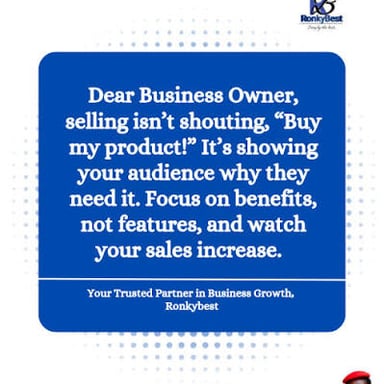A customer listening to a persuasive sales presentation.