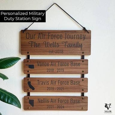 An empty military duty station suggesting someone is absent without leave.