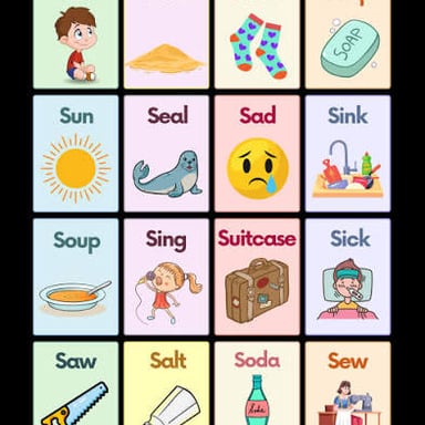 A speech therapist guiding articulation practice for a speech sound.